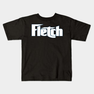 Fletch large logo 1985 Kids T-Shirt